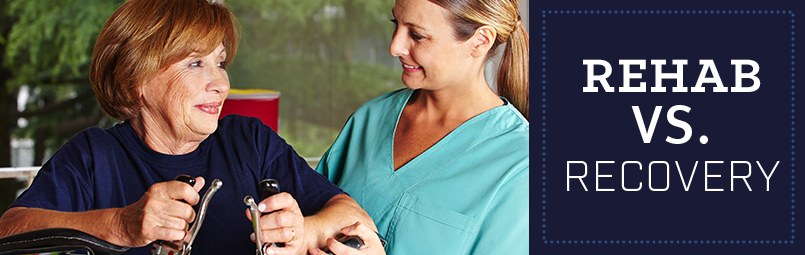 Stroke Rehab Vs. Recovery
