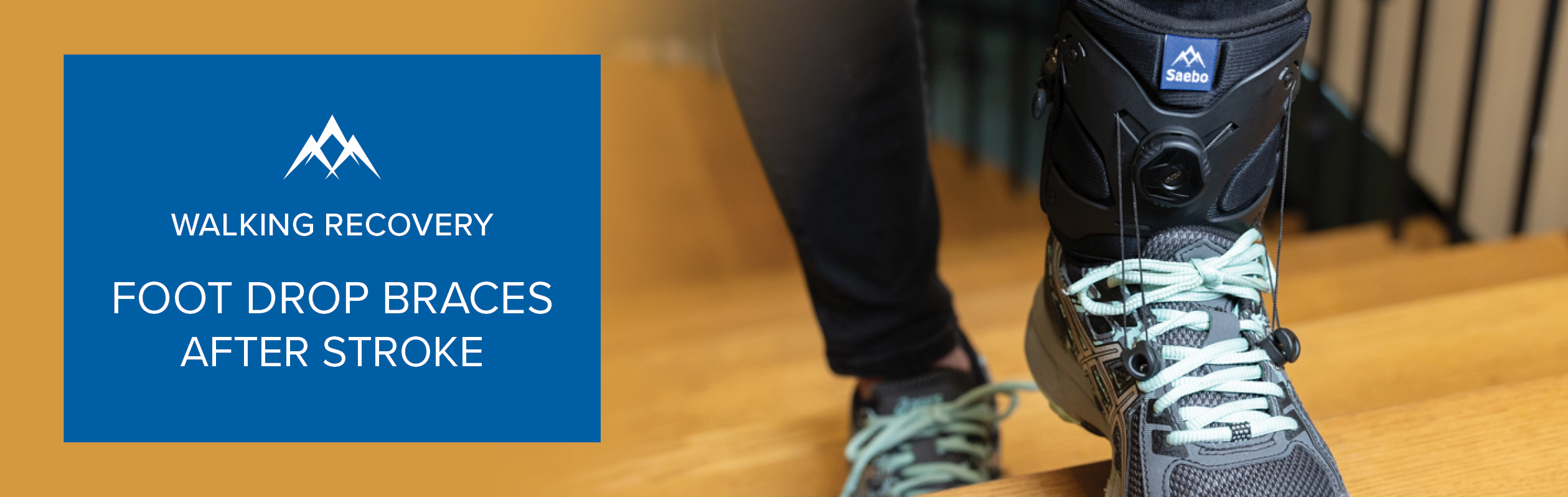 Foot Drop Braces After Stroke: Why Traditional AFOs Fail and How SaeboStep Supports Walking Recovery