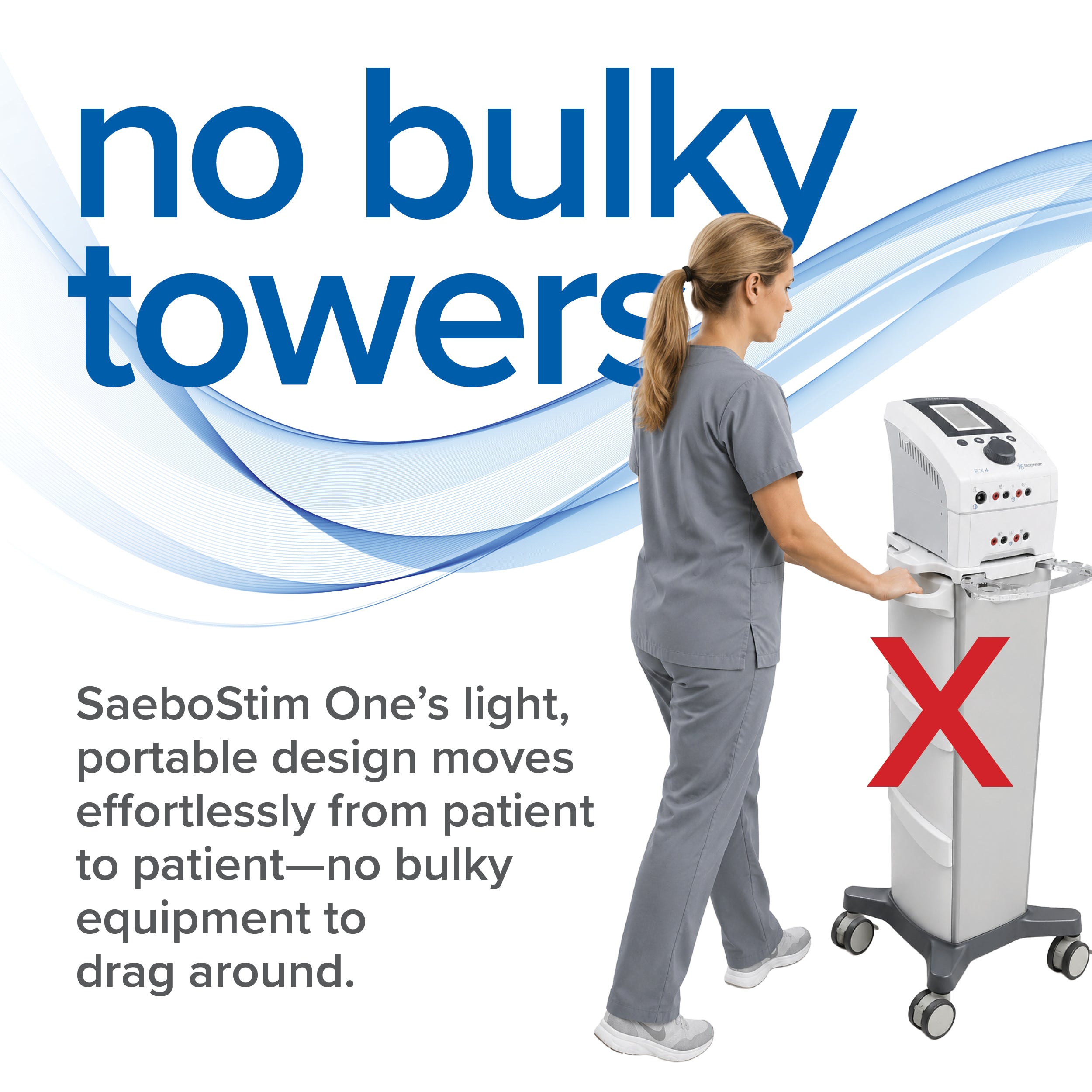 SaeboStim One NMES System, Multi-Patient Clinic Edition
