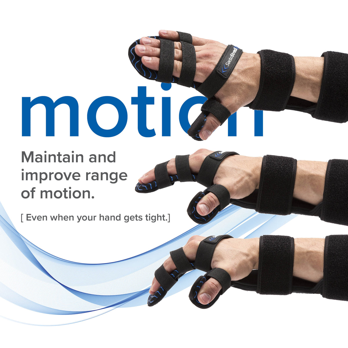 Serial Dynamic Hand Splint SaeboStretch | Dynamic Resting Hand Splint for Stroke Recovery