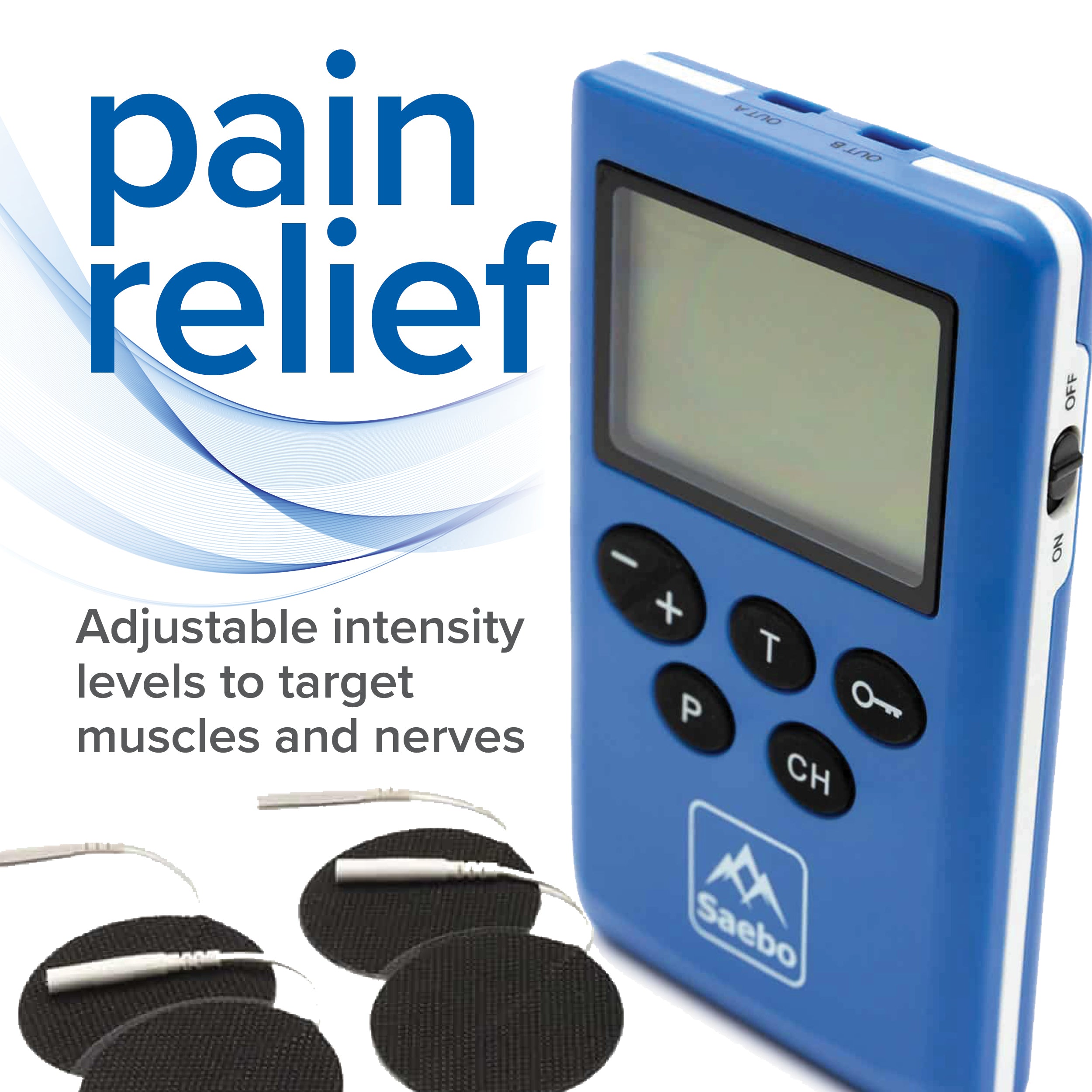 SaeboStim Pro Neuromuscular Electrical Stimulation Device