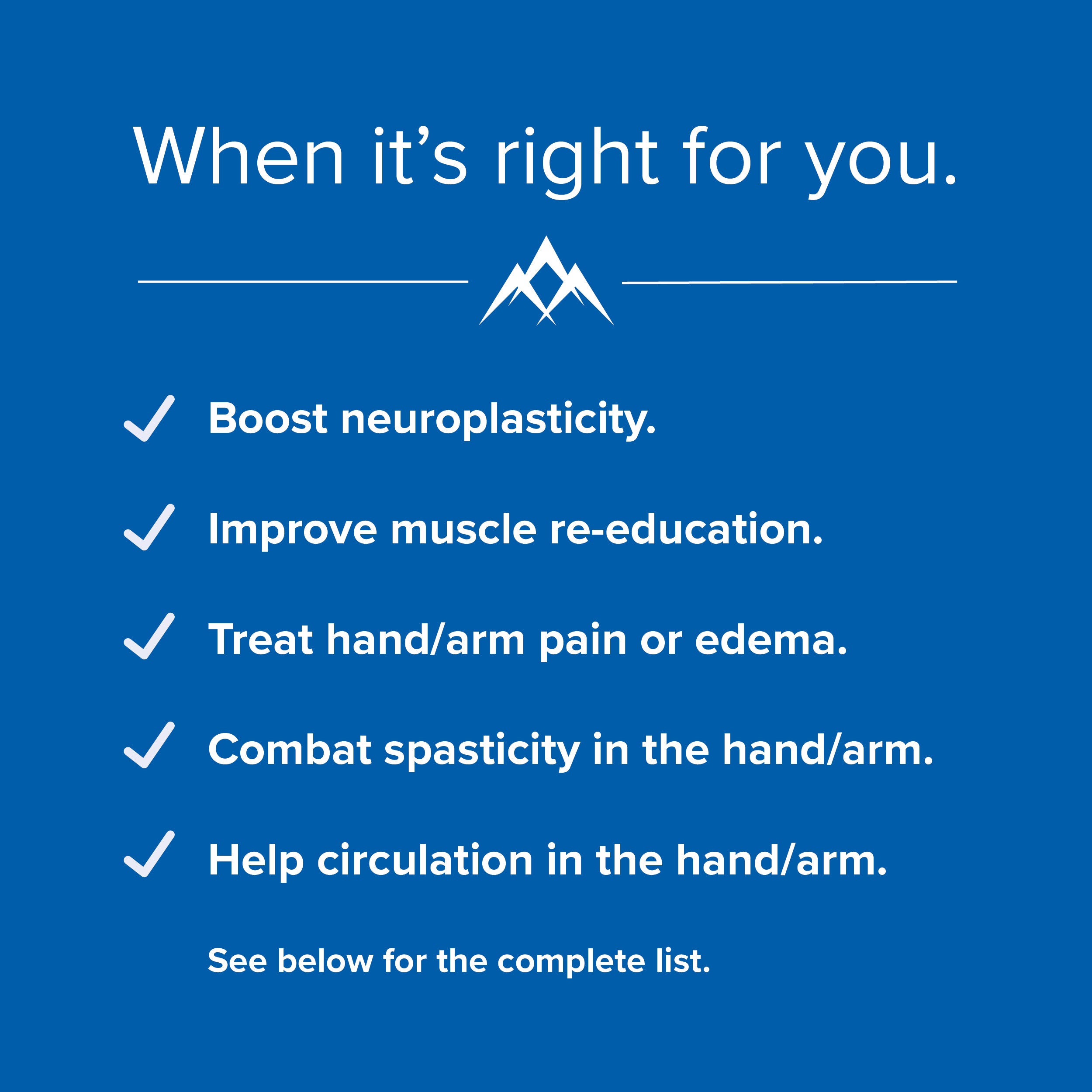 Dispositivo de estimulación eléctrica sensorial micro SaeboStim
